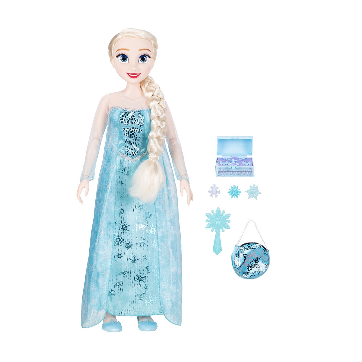Disney Muñeca de 81 cm, Elsa