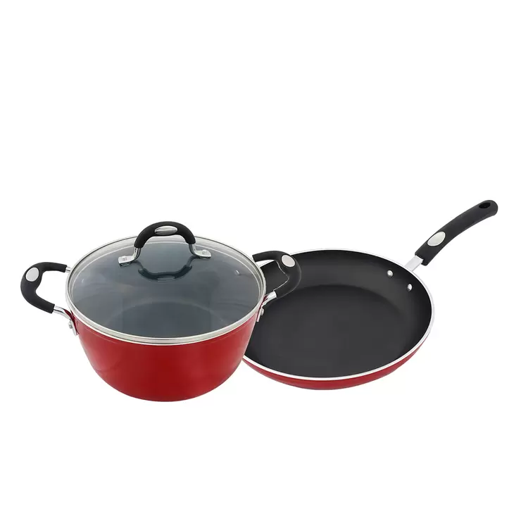 Tramontina Juego de Sartenes Mónaco 3 piezas