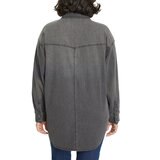 Gloria Vanderbilt Sobre camisa para Dama Gris Grande