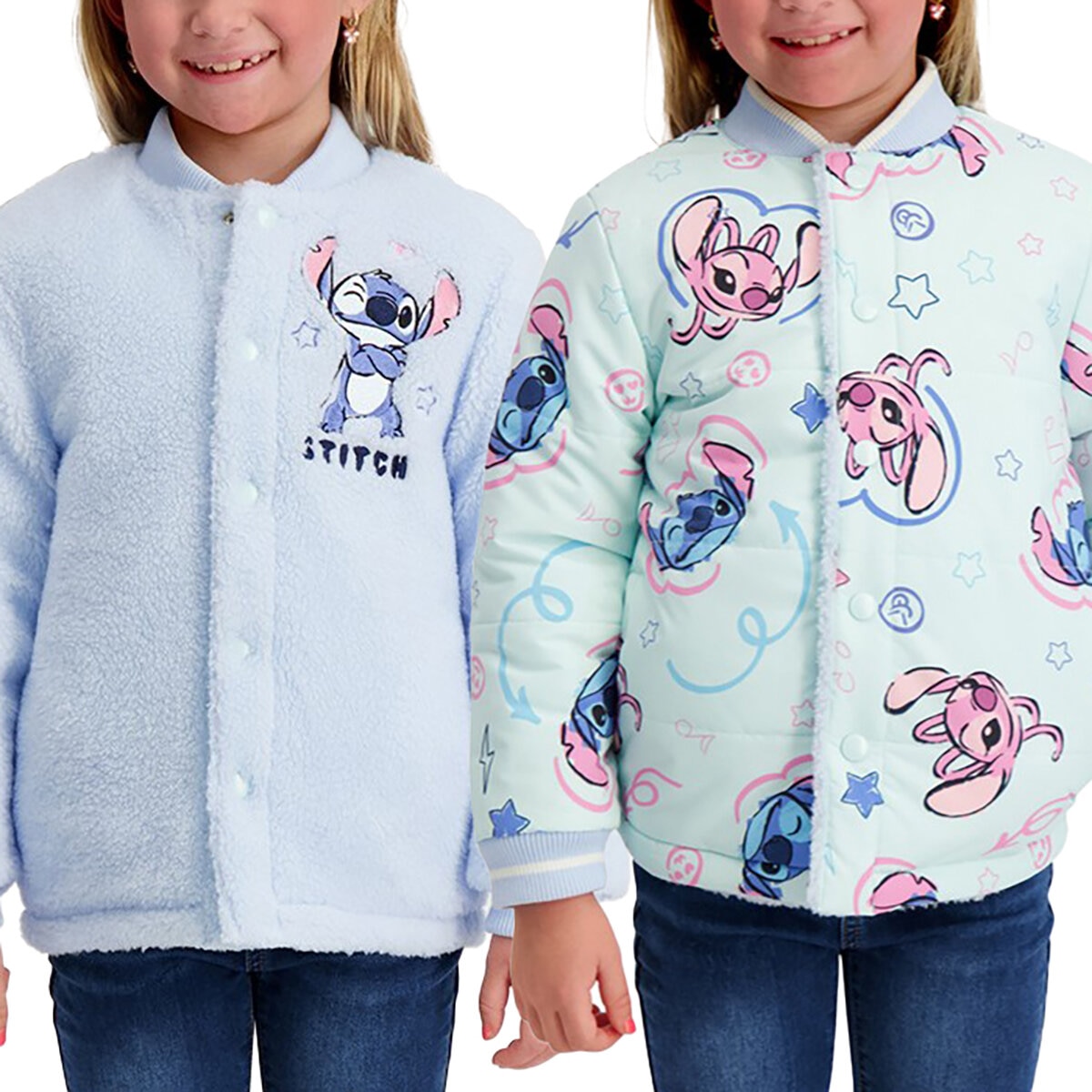 Chamarra Reversible para Niños y Niñas Varias Tallas y Colores