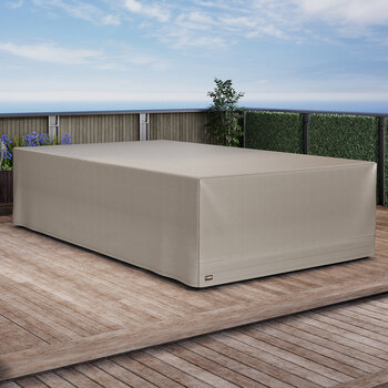 Seasons Sentry, Funda para Set de Muebles de Jardín con Mesa Rectangular