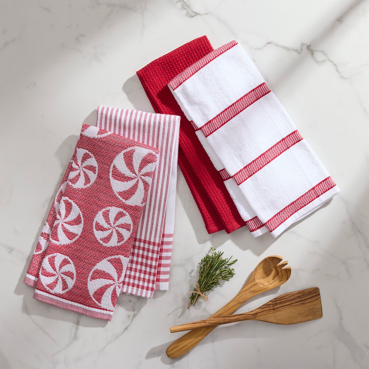 Caro Home, Toallas de Cocina, 8 Piezas, Varios Colores y Diseños