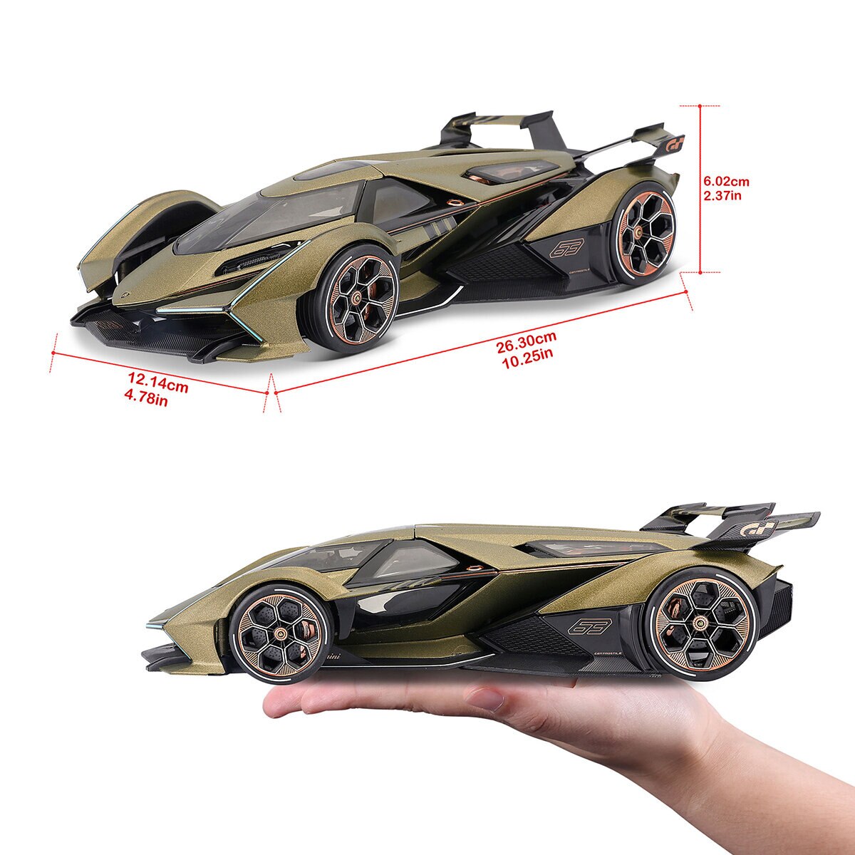 Maisto Autos de Colección Escala 1:18 - SE Lambo V12