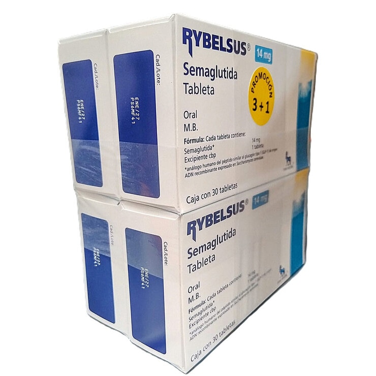 Rybelsus 14 mg 30 Tabletas 4 Pack