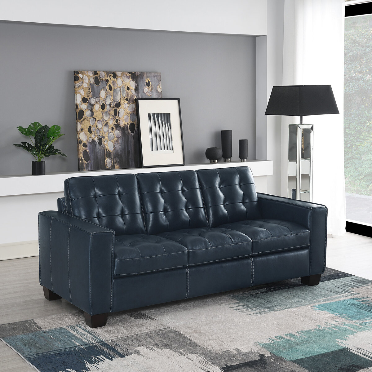 Simon Li Furniture, Sofá de Piel Costco México