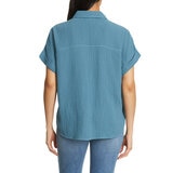 Jessica Simpson Blusa para Dama Azul Grande