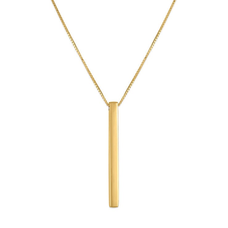 Collar con Dije, Oro Amarillo 14k Collar con Dije, Oro Amarillo 14k