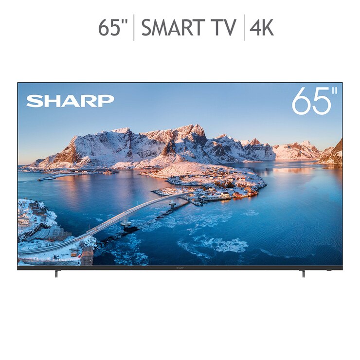 Sharp Pantalla 65" 4K UHD Smart TV 