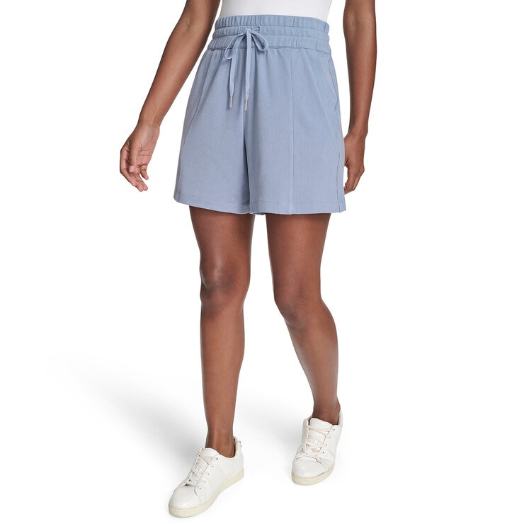 Andrew Marc Shorts para Dama Gris Extra Grande