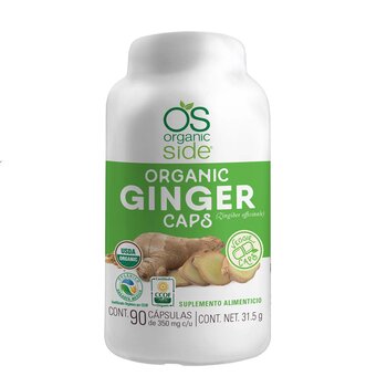 Organic Side Ginger 90 Cápsulas