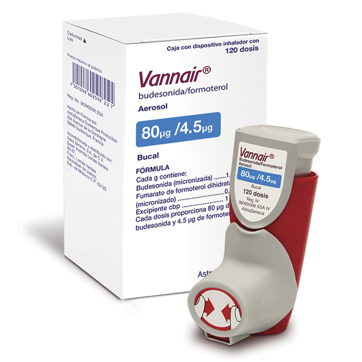 Vannair 80/4.5 mcg 120 Dosis 