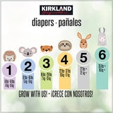 Kirkland Signature Pañales Etapa 4 Unisex 168 pzas