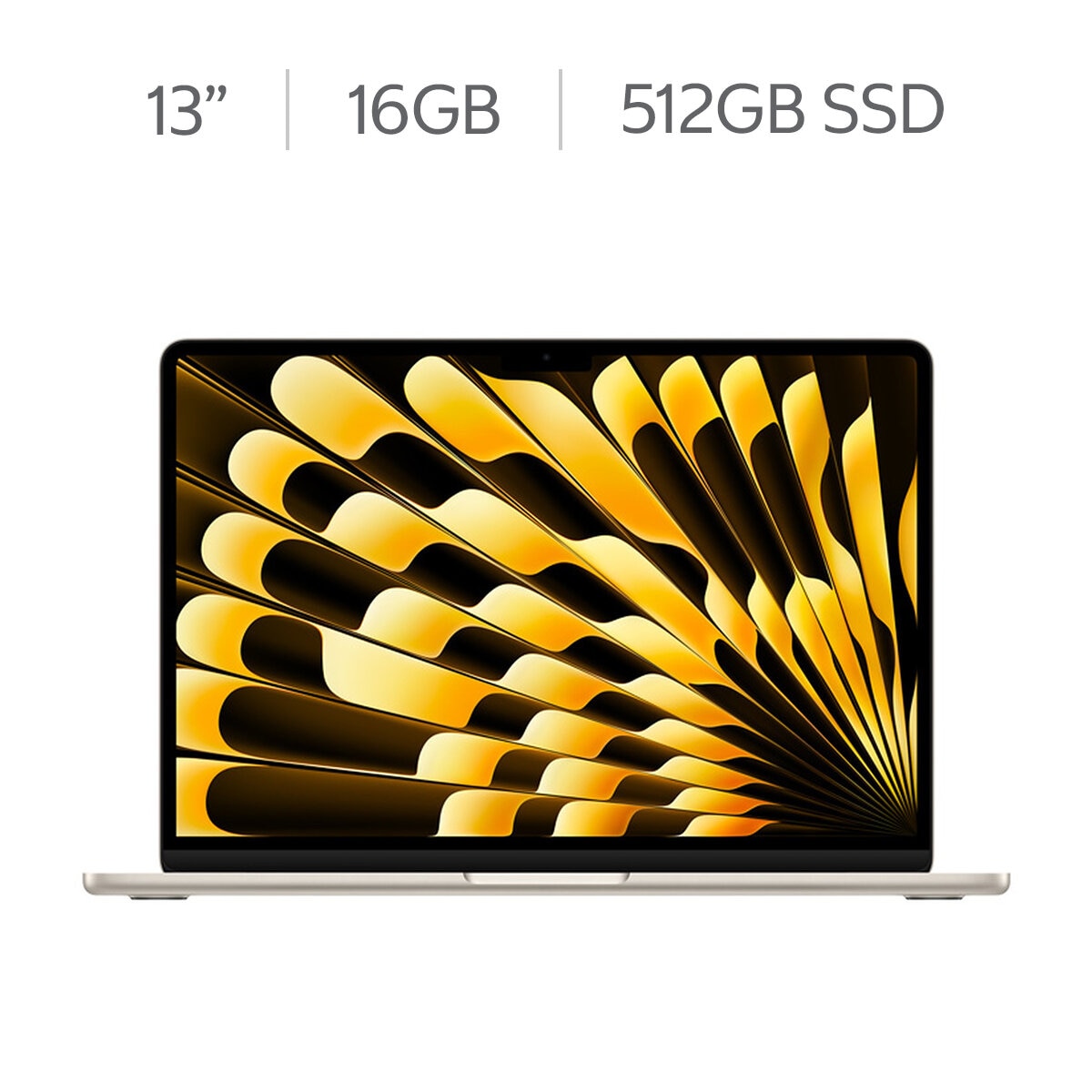 Apple MacBook Air 13" M5 16GB 512GB SSD Blanco Estelar Apple MacBook Air 13" M5 16GB 512GB SSD Blanco Estelar
