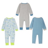 Koala Kids Mameluco 3 piezas para Bebé Nutria 12 Meses Koala Kids Mameluco 3 piezas para Bebé Nutria 12 Meses