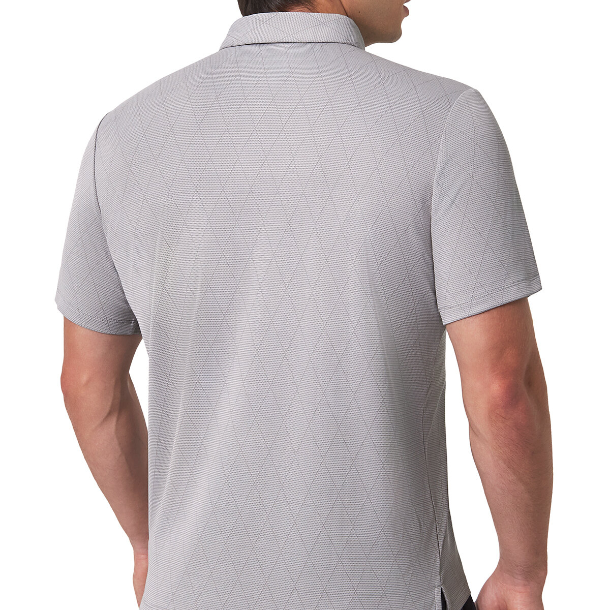 Modern Ambition Polo para Caballero Gris Mediana