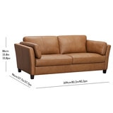 Simon Li Furniture, Sofá de Piel
