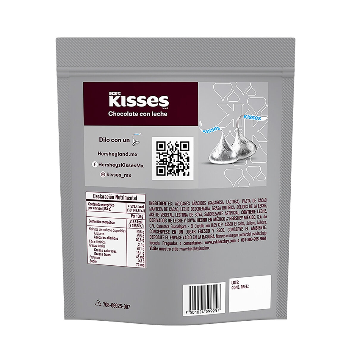 Hershey's Kisses Chocolates 883 g