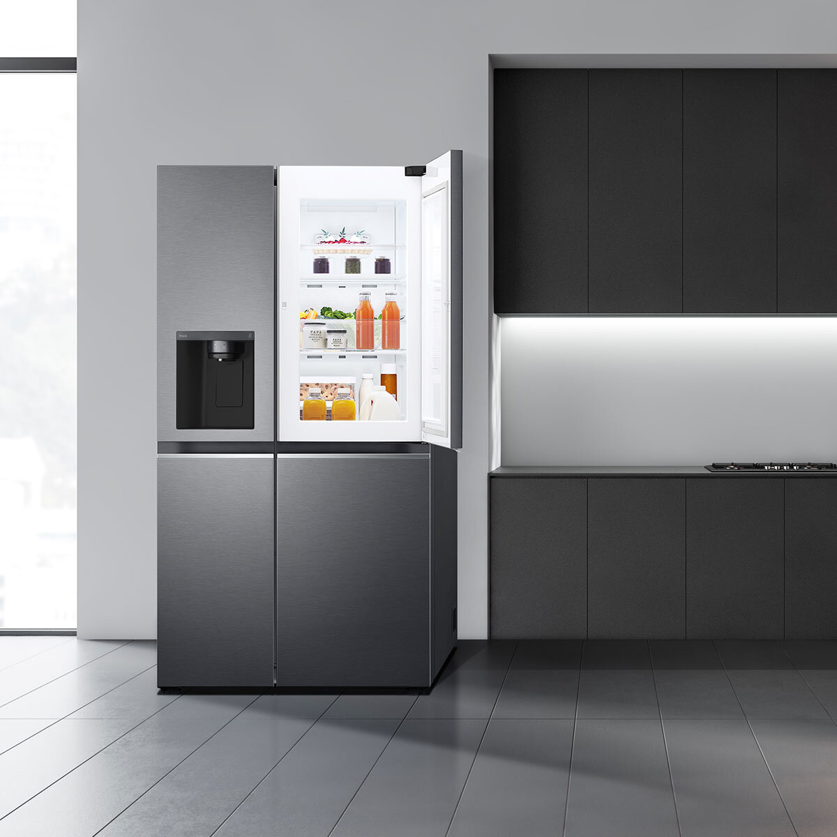 LG Refrigerador 22' Duplex Door in Door con Dispensador de agua