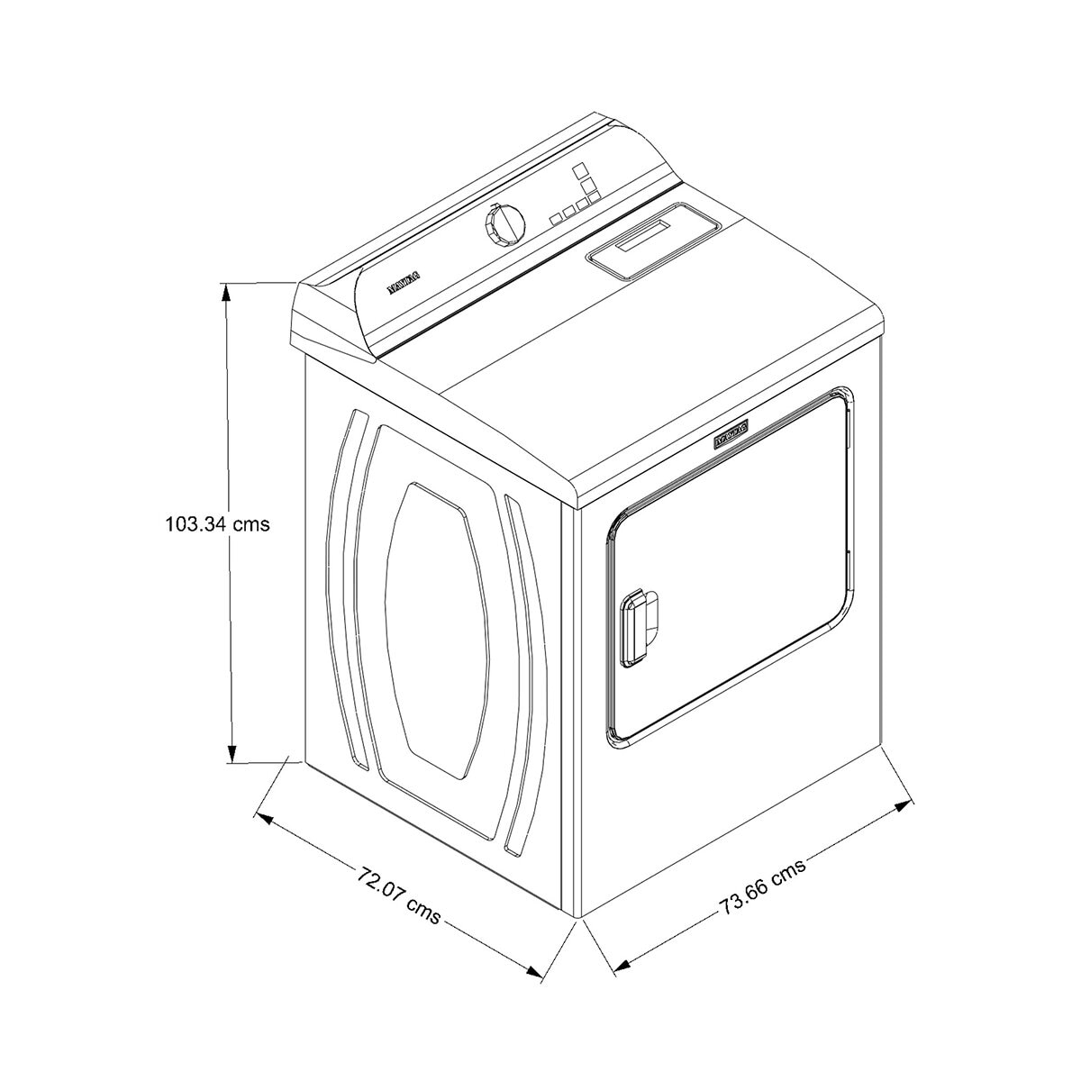 Maytag Secadora 25Kg Sistema PetPro