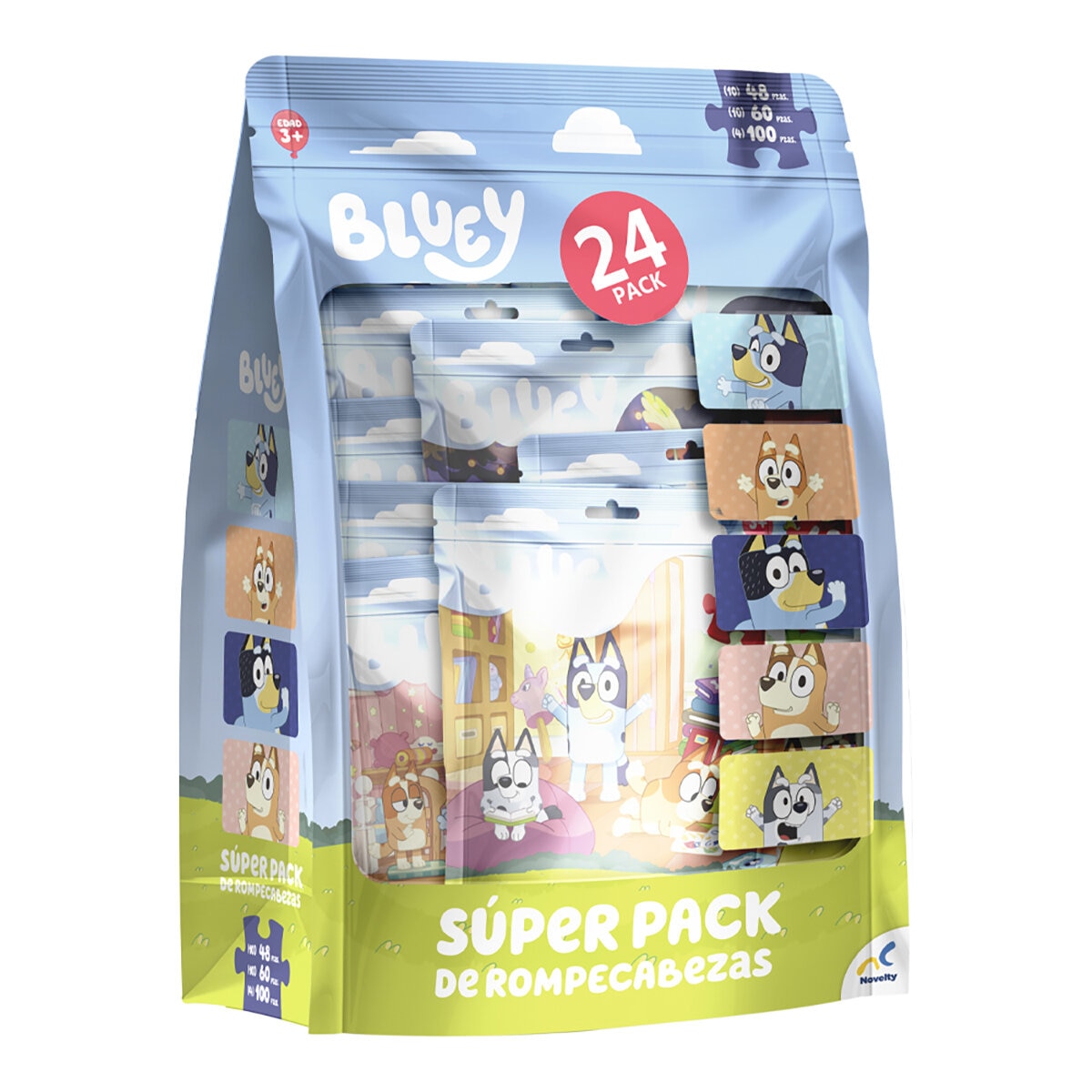 Super Pack de Rompecabezas - Bluey