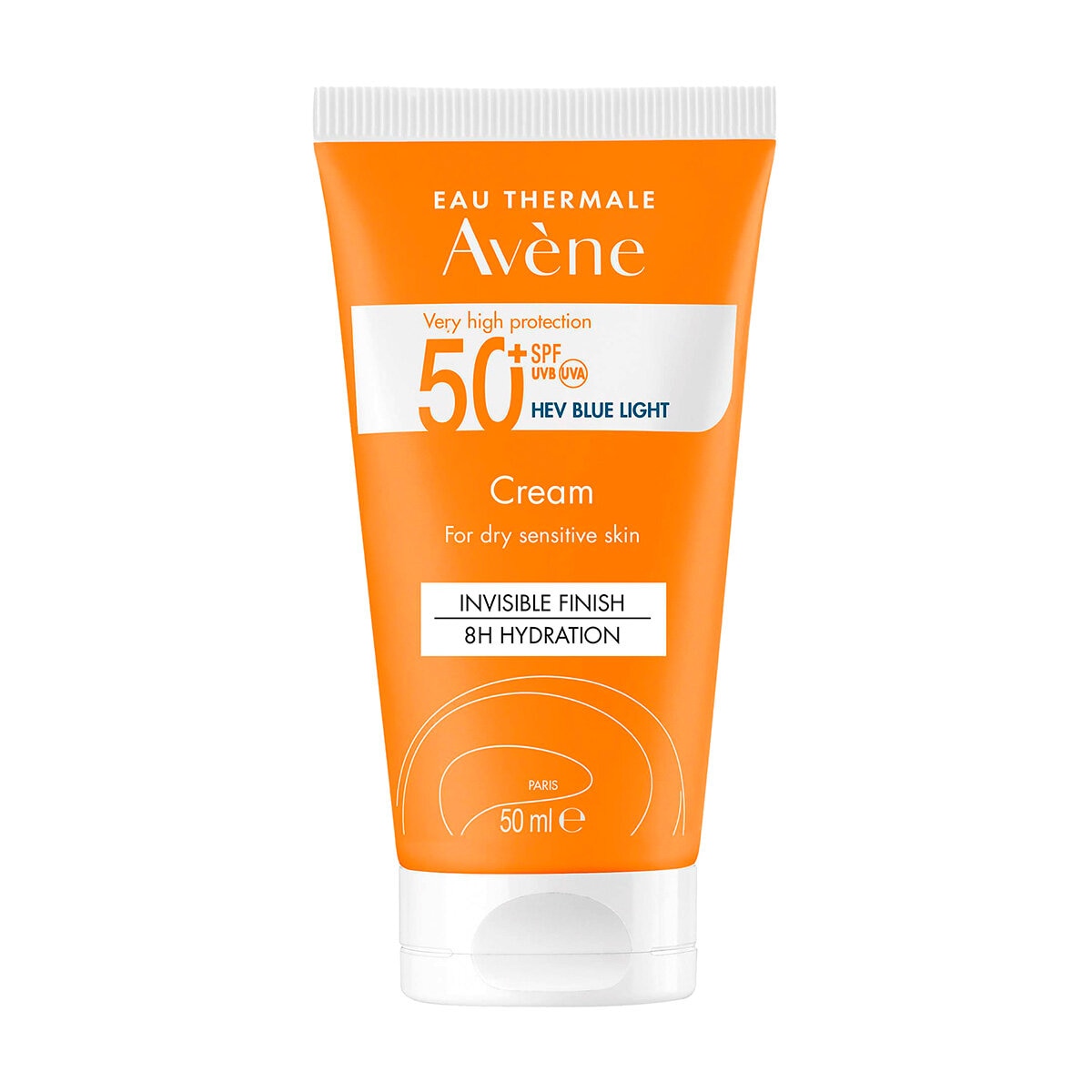 Avène Crema Fotoprotectora sin Color FPS50+ 50 ml