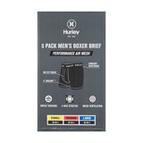 Hurley Bóxers para Caballero 5 piezas Negro Grande