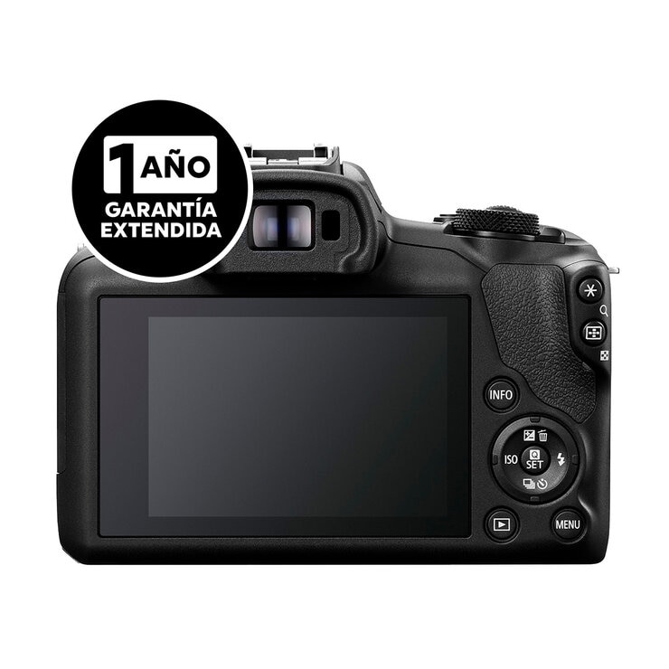 Canon, Cámara Digital EOS R100 RF-S 18-45mm + Garantía Extendida