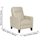 Synergy Home Furnishings, Sillón Reclinable de Piel