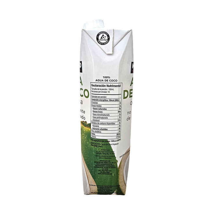 Kirkland Signature Agua de Coco Orgánica 9/1 l Kirkland Signature Agua de Coco Orgánica 9/1 l