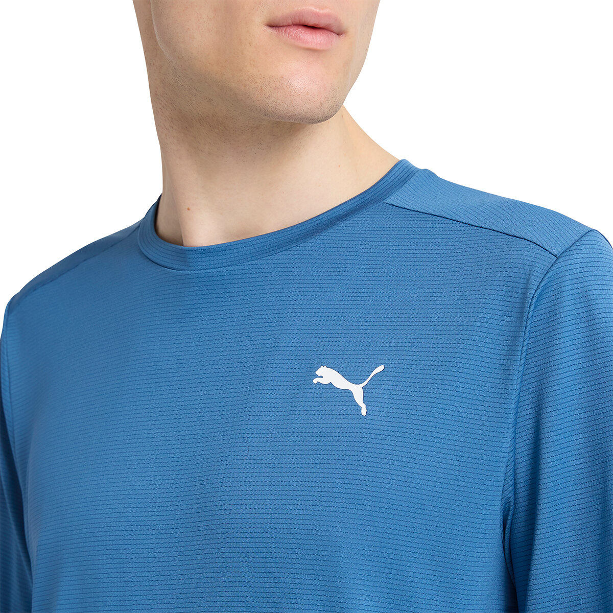 Puma Playera Deportiva para Caballero Azul Extra Grande
