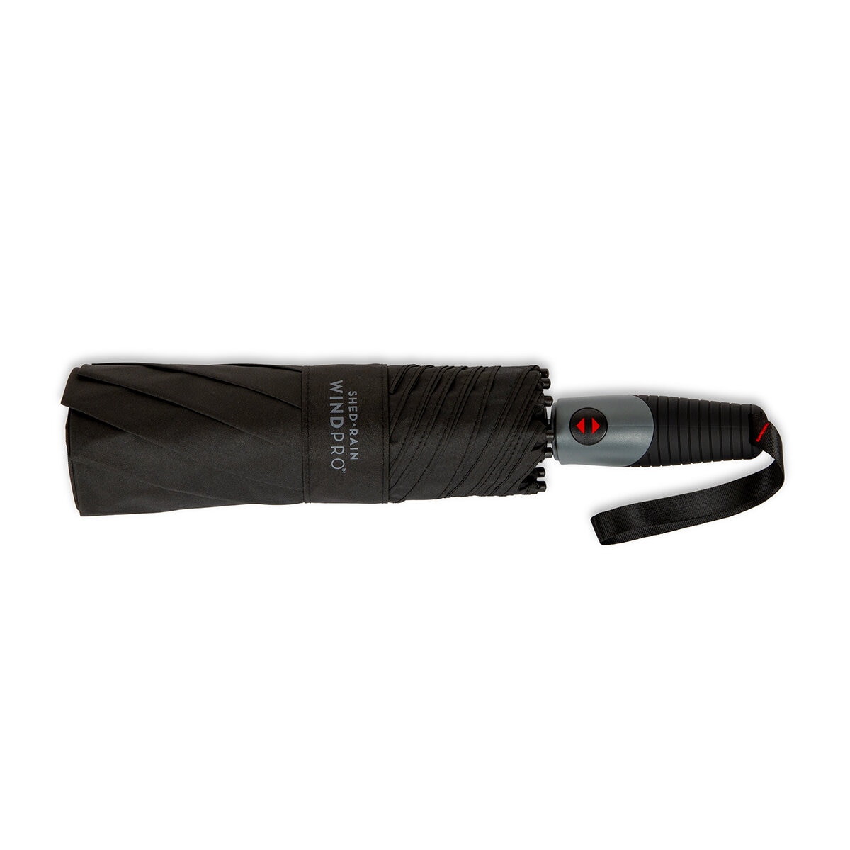 WindPro Paraguas Compacto 46 Pulgadas Negro