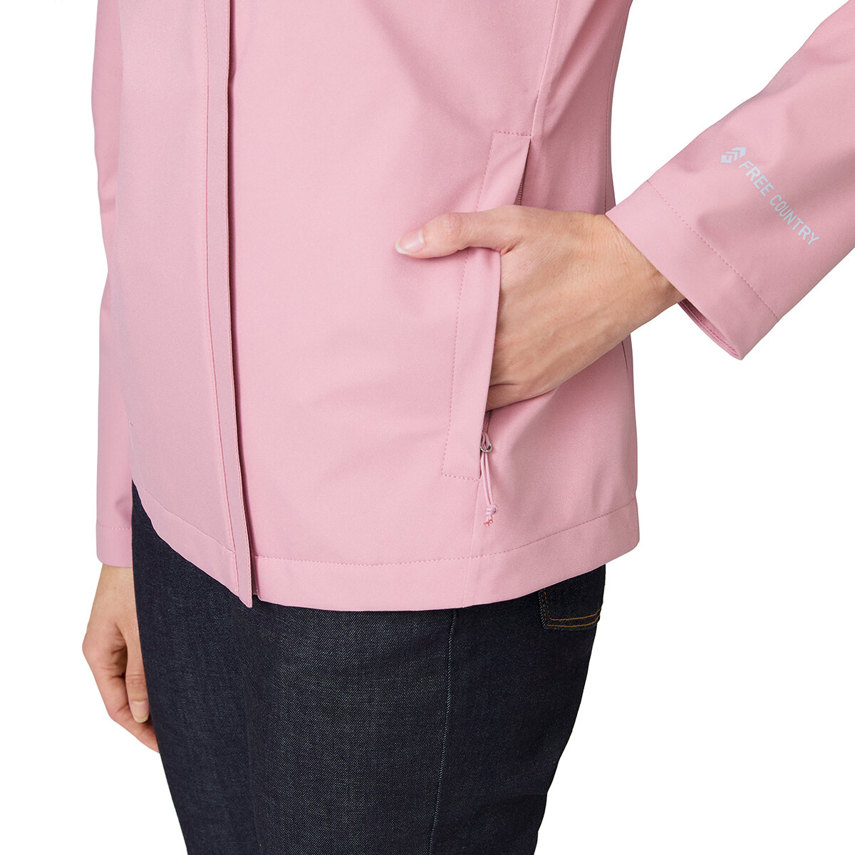 Free Country Chamarra para Dama Rosa Mediana
