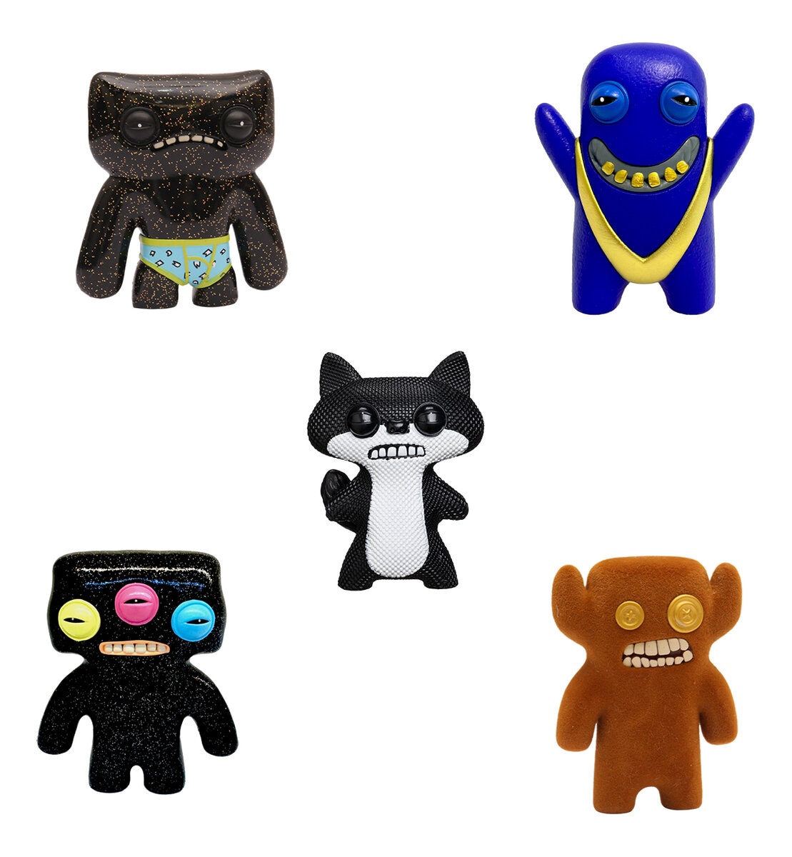 Fugglers Figuras Coleccionables, Paquete con 24 pzas