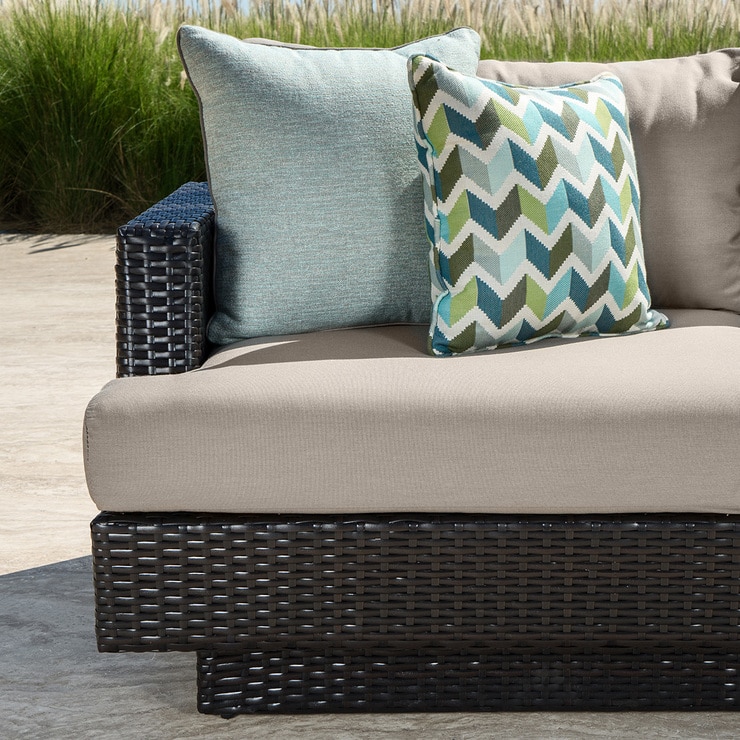 Portofino Sala de Patio Comfort de 7 piezas, Color Gris | Costco México