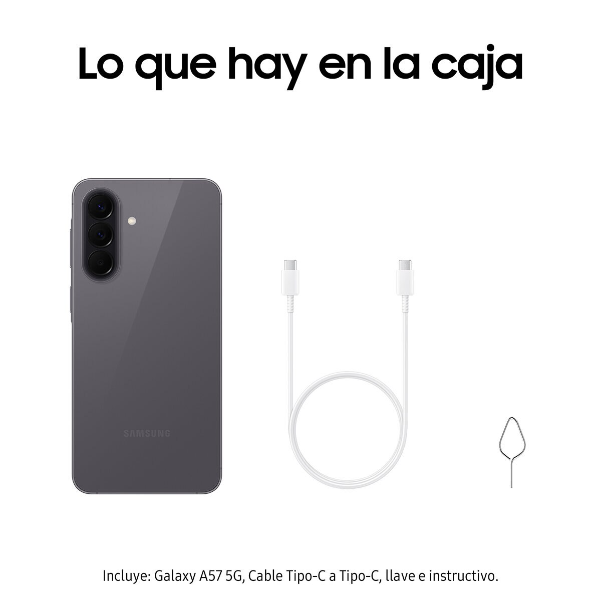 Samsung Galaxy A57 256GB Negro