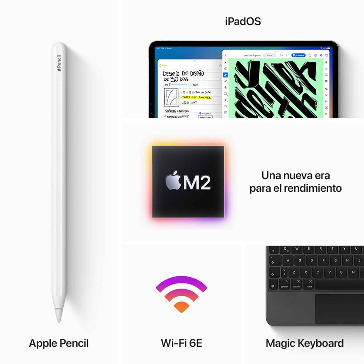 Apple iPad Pro 12.9" 128 GB WI-FI Gris Espacial Costc...