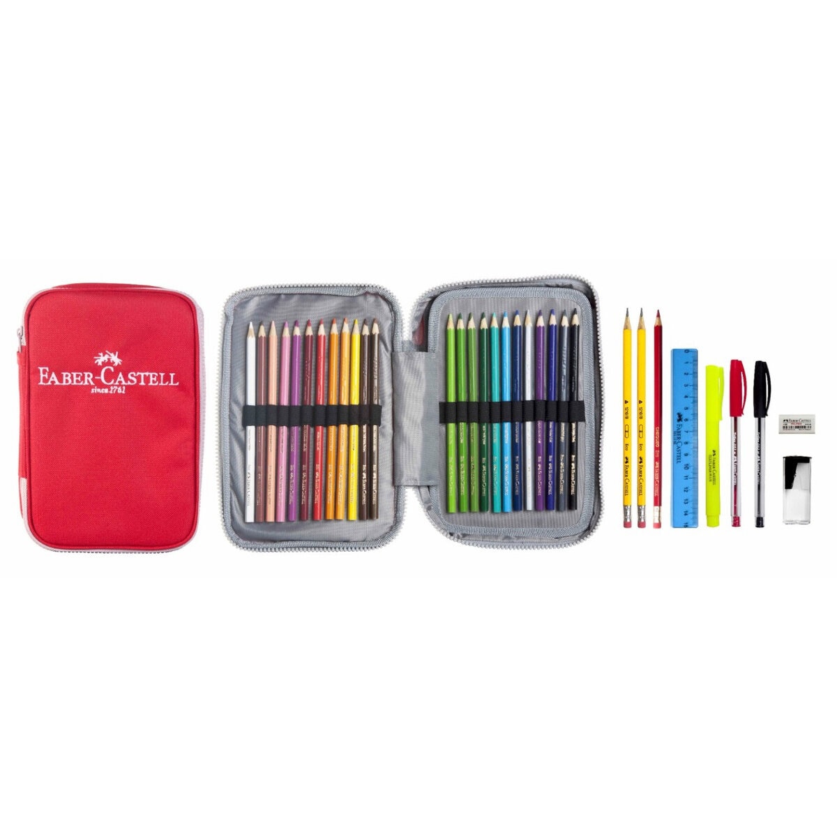 Faber-Castell Estuche Escolar 34 Piezas