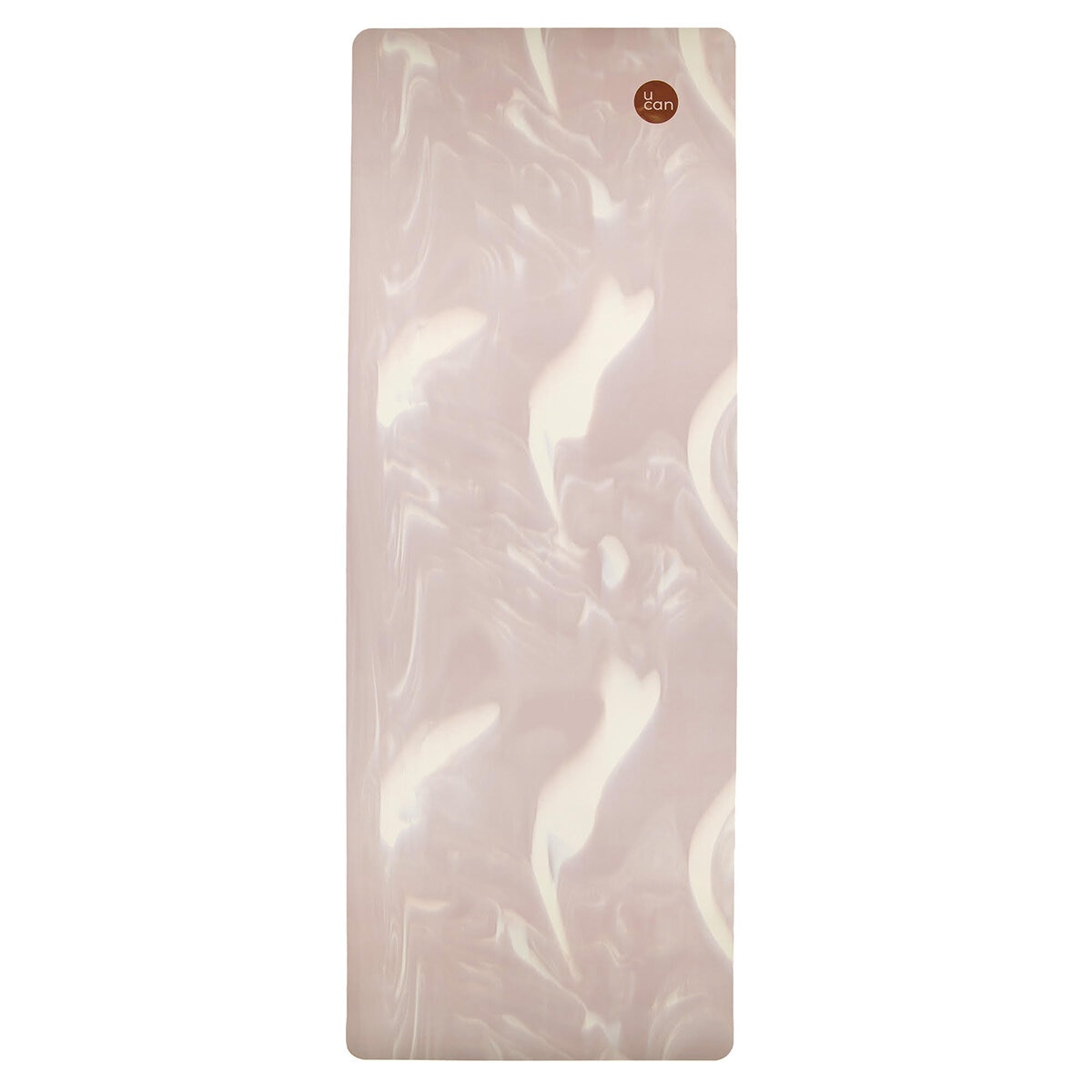 UCan Tapete para Yoga con Strap Rosa Marmoleado