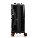 Jeep Maleta Carry On Rígida Expandible Negra