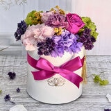 Alive, Bouquet Mix Primavera, Caja Blanca, Duración 6 Meses. Alive, Bouquet Mix Primavera, Caja Blanca, Duración 6 Meses.