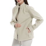 Hawke & Co Chamarra para Dama Crema Extra Grande