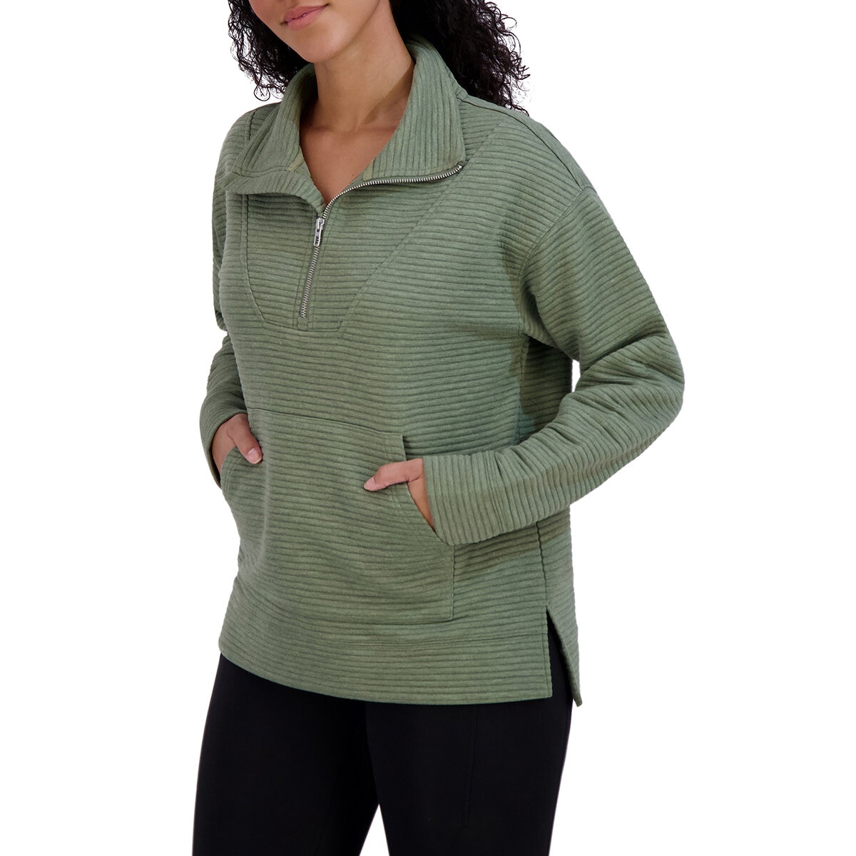 Kirkland Signature Sudadera para Dama Verde Extra Chica