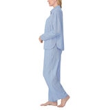 DKNY Pijama para Dama Azul Mediana