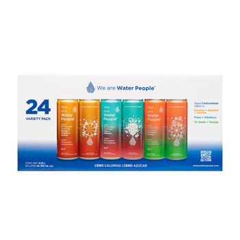 Water People Agua Gasificada 24 pzas de 355 ml