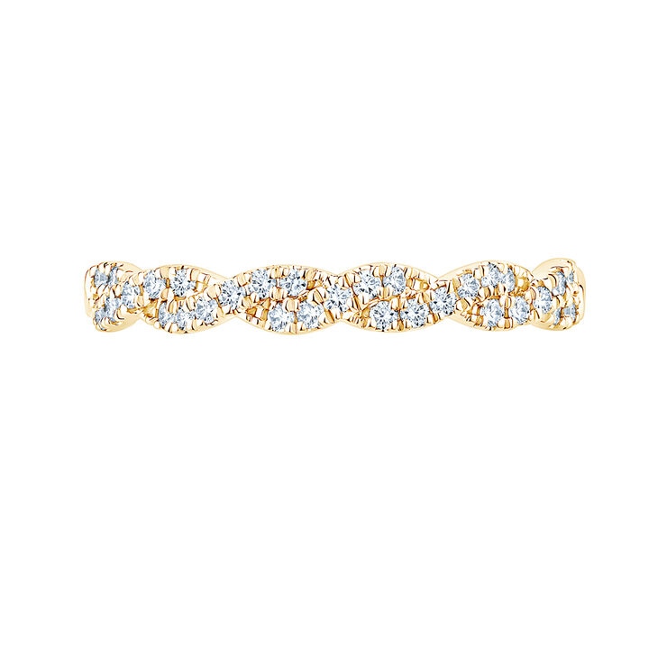 Anillo de Diamantes 0.20ctw, Oro Amarillo 14K