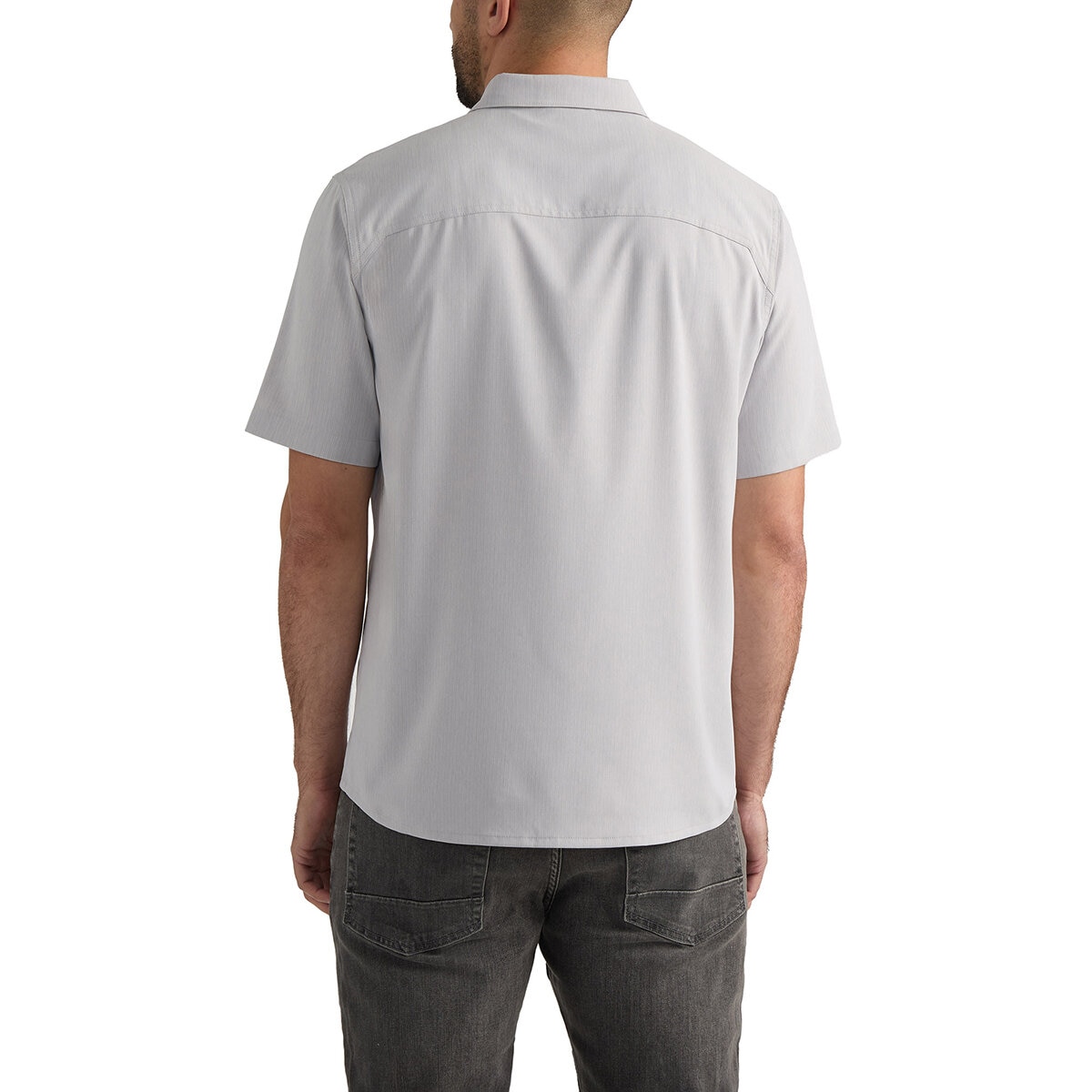 Hi - Tec Camisa para Caballero Gris Extra Grande