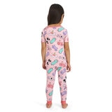 Koala Kids Pijama 4 piezas para Niños y Niñas Morado 2 Años