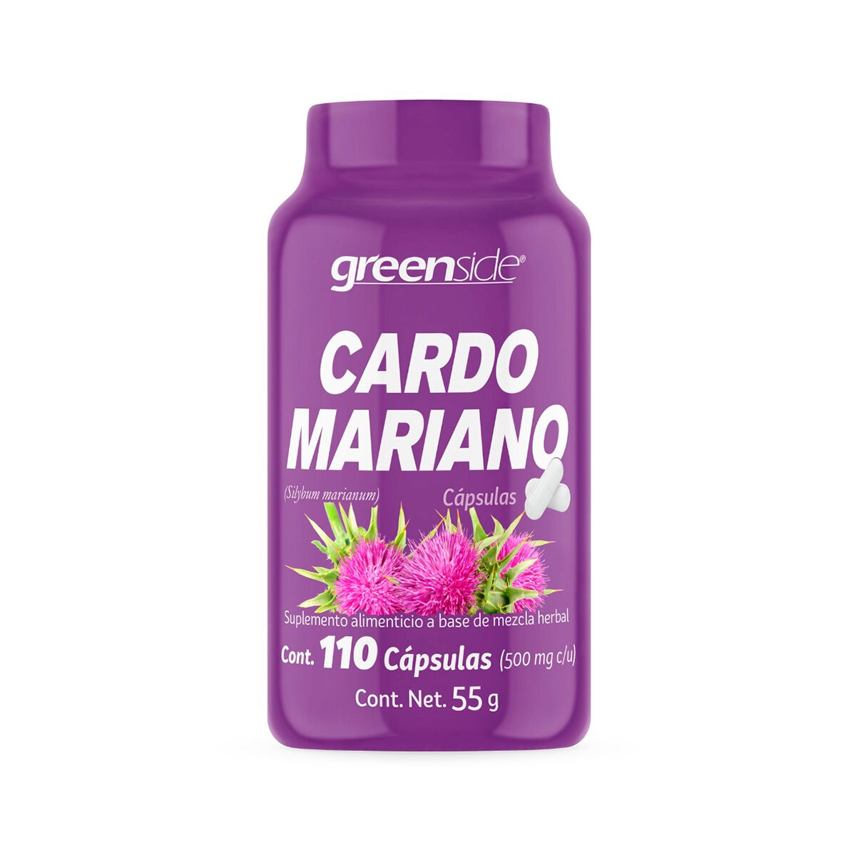 Cápsulas de Cardo Mariano Orgánica