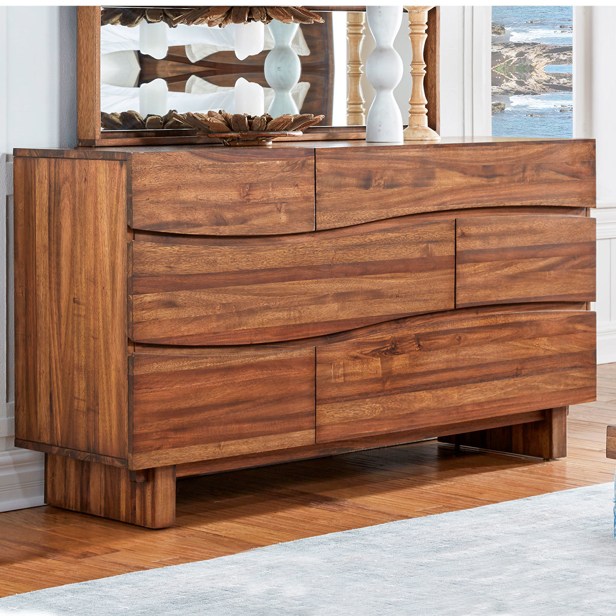 Modus Furniture, Rivina, cómoda, madera Costco México