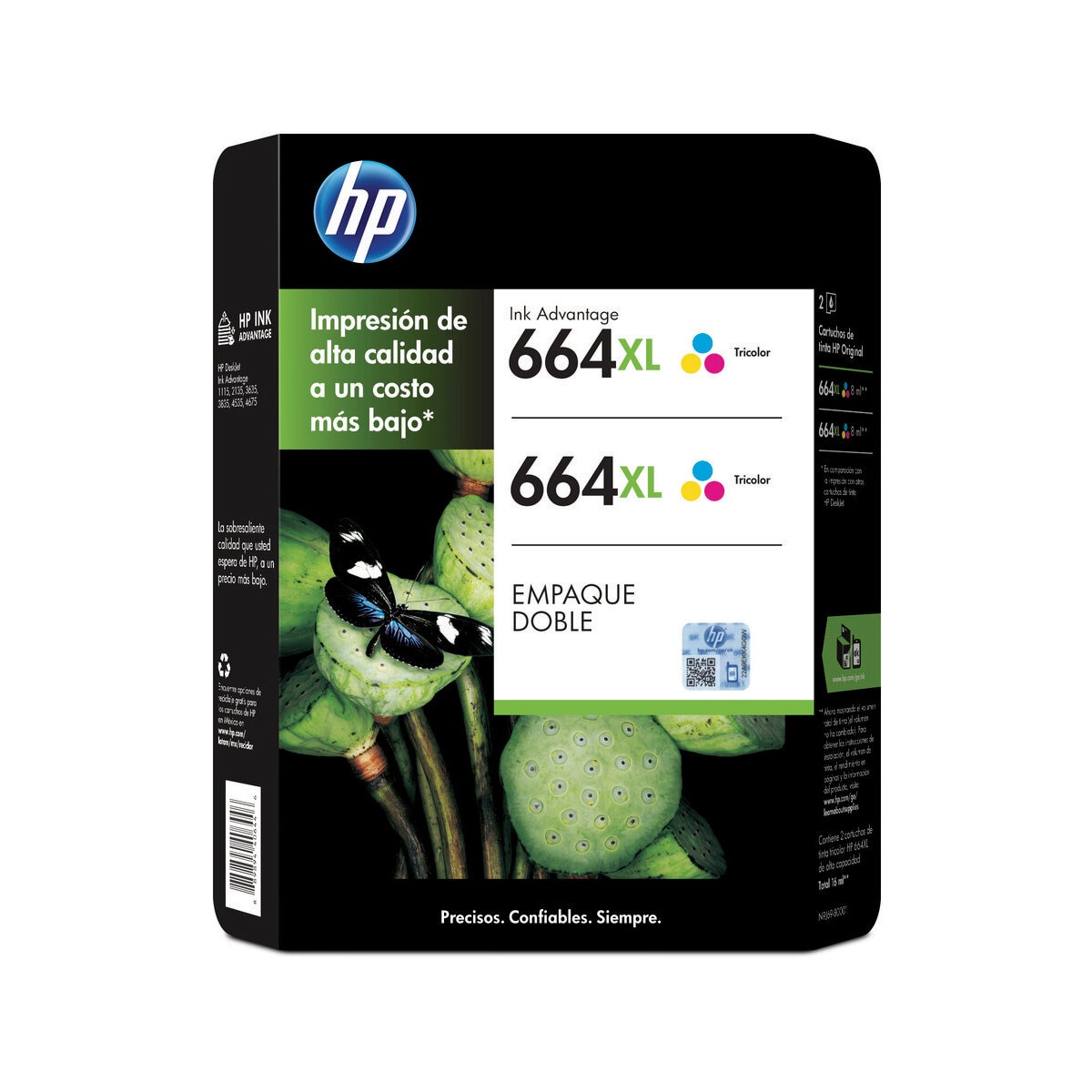 HP664 XL Cartucho de Tinta Tricolor